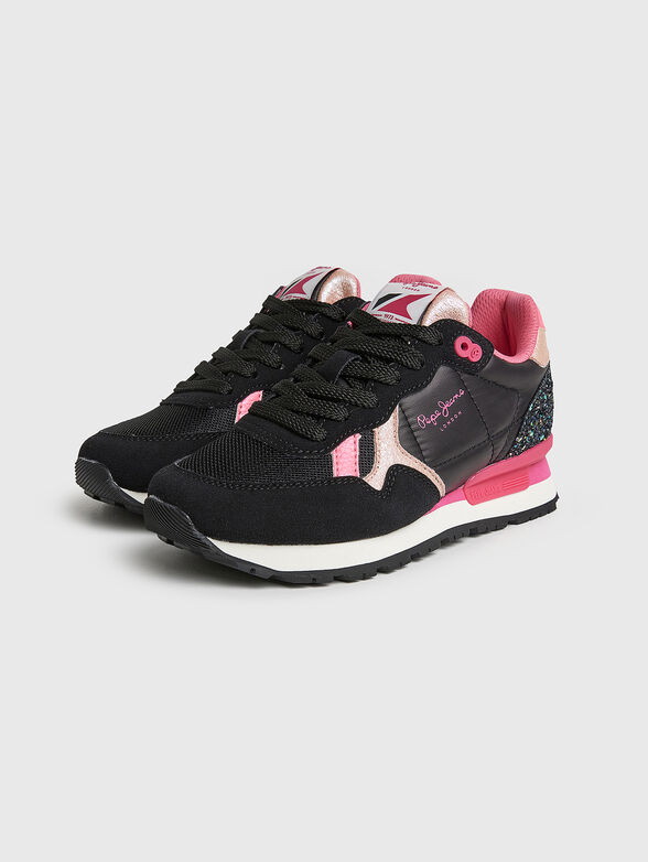 BRIT MOSS sneakers with multicolored details - 2