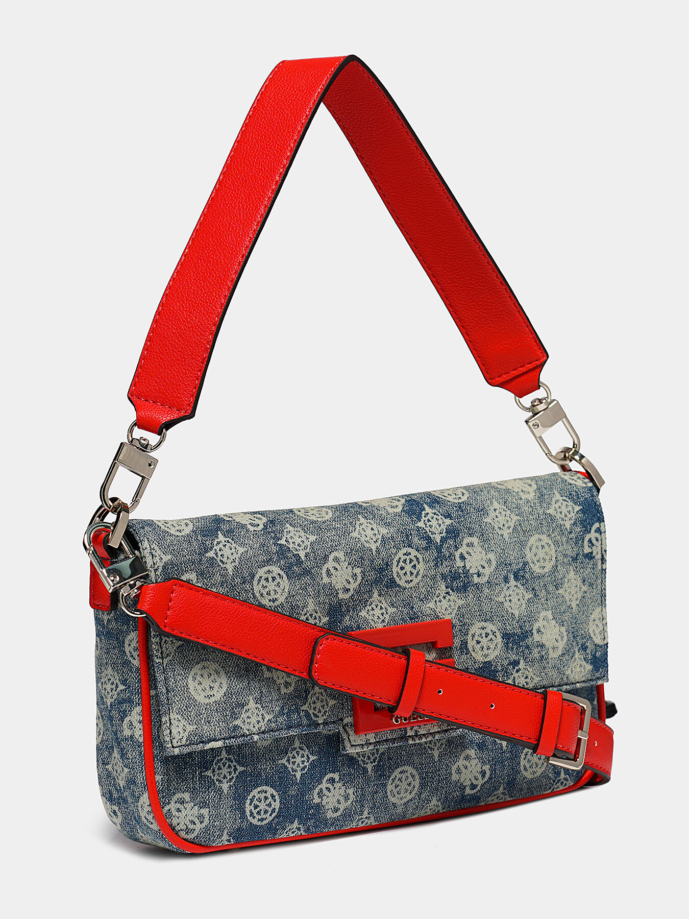 Brightside denim top shoulder bag