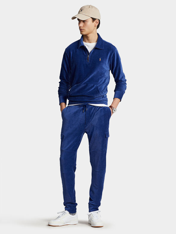 Velvet jeans cargo pants - 4