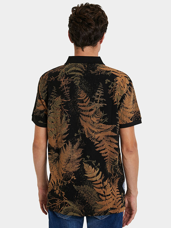 TONY Polo-shirt with tropical print - 4