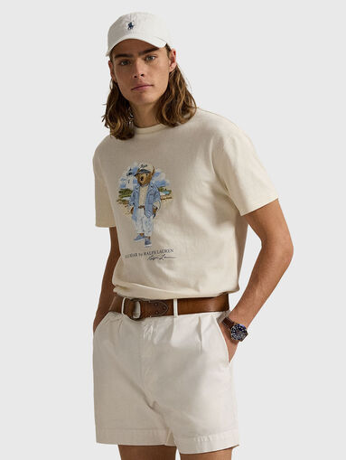 Polo Bear print slim T-shirt - 3