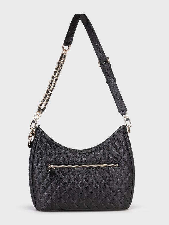 YARMILLA beige hobo bag with quilted effect - 2
