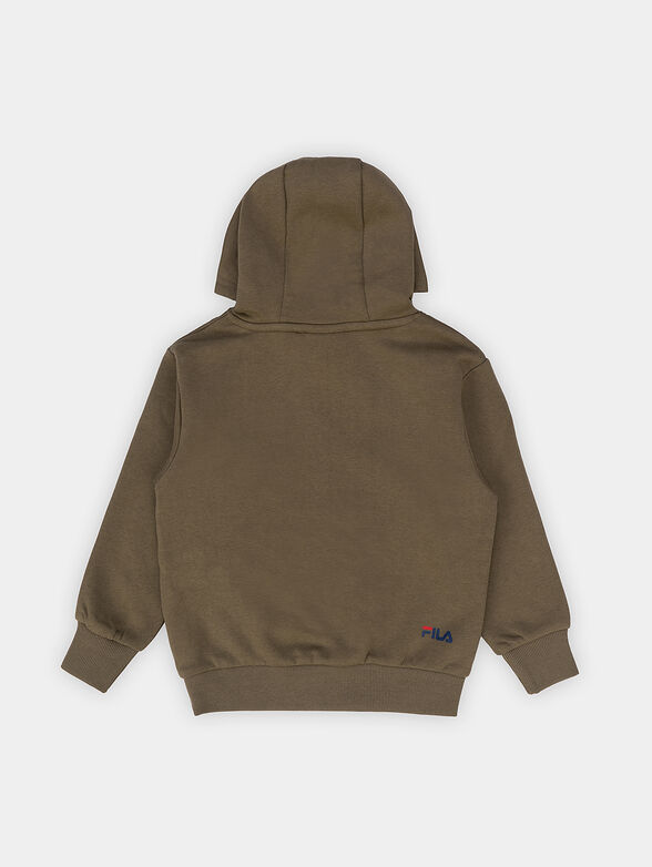 BAKERSIELD hooded sweatshirt with accent embroidery - 2
