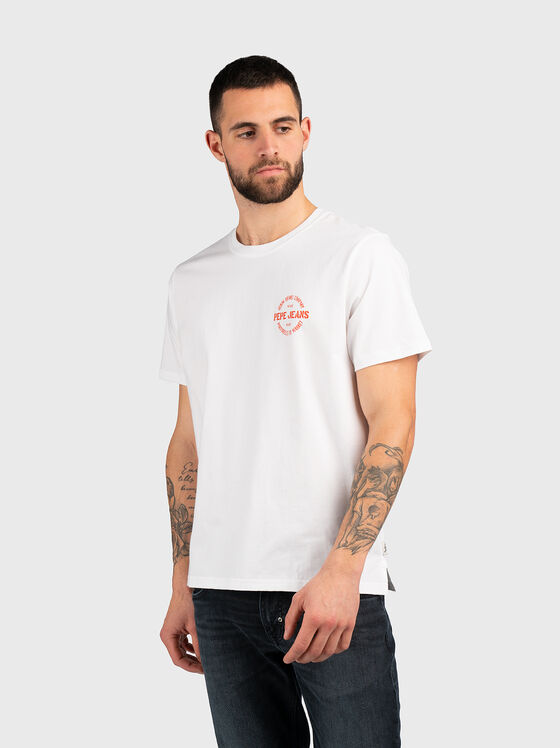 Тениска CRAIG в бял цвят - 1