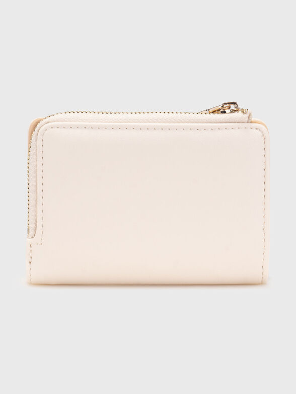 Black small wallet with logo - 2