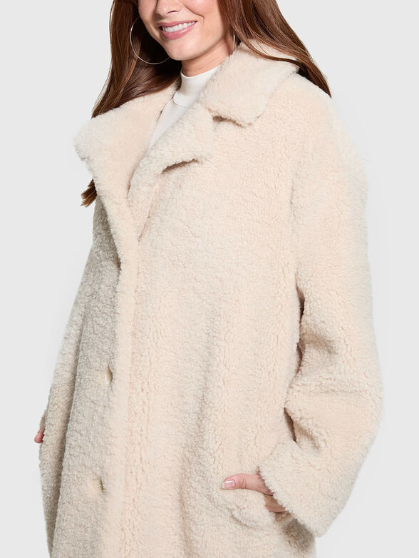 ALINA beige coat - 5
