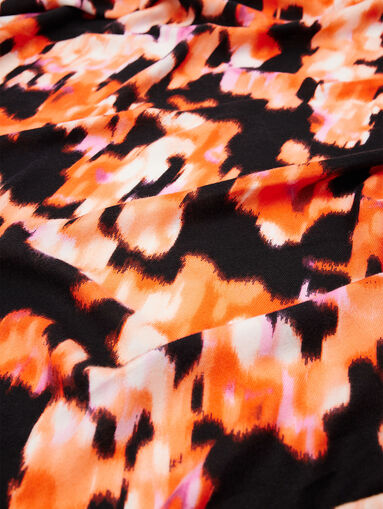 Multicolor print scarf  - 3