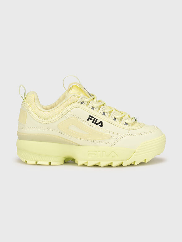 DISRUPTOR T white sports shoes with logo - 1