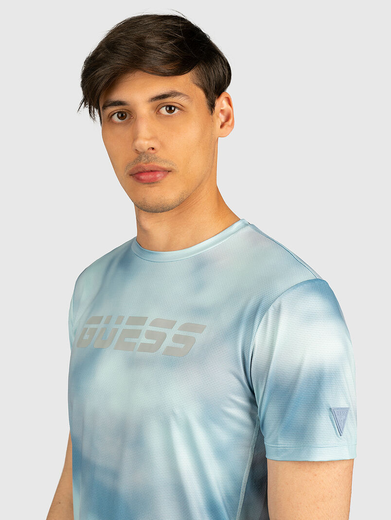 T-shirt with tie-dye print - 3