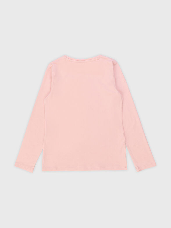 Cotton blouse with print - 2