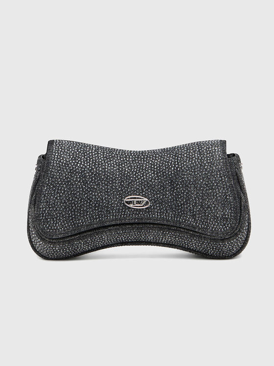 Чанта PLAY от деним с кристали - 1