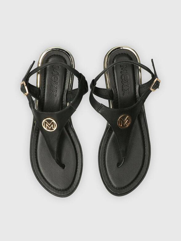 NYOBI black sandals - 6