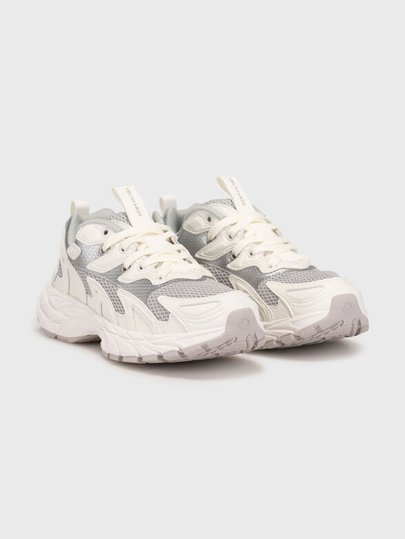 RETRO RUNNER white sports shoes - 2