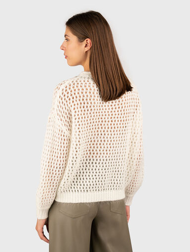 Knitted wool blend sweater - 3