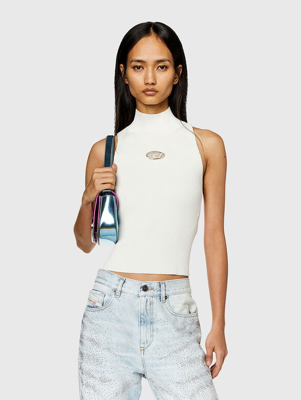 M-ONERVAX black knit top  - 1