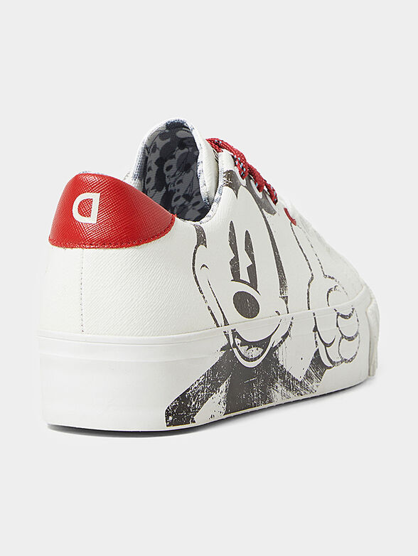 Sneakers with Mickey Mouse print - 3