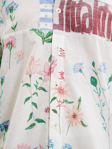 CAM shirt with floral print - 4