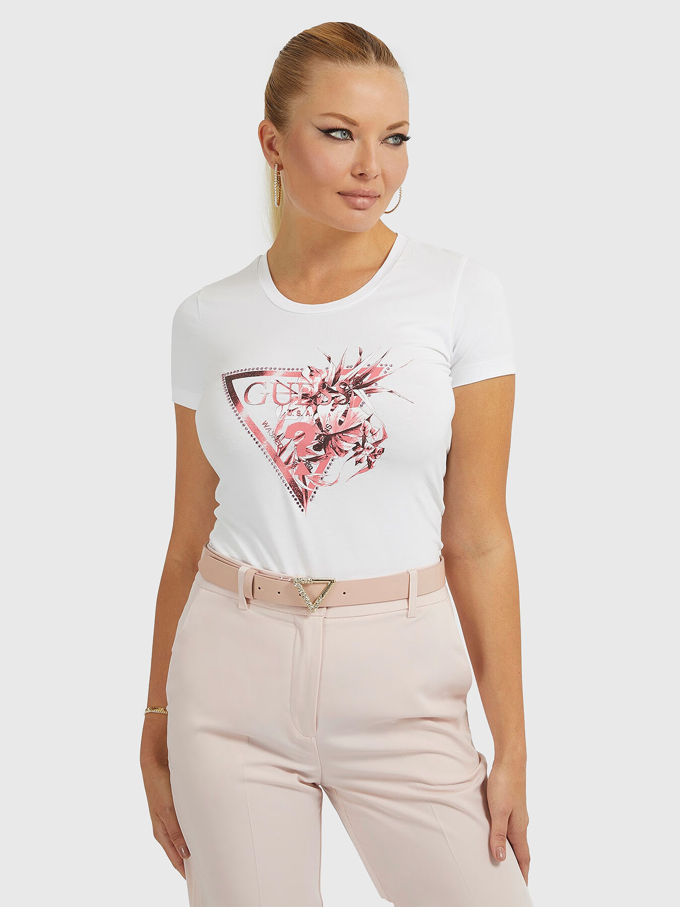 Guess flower shirt clearance