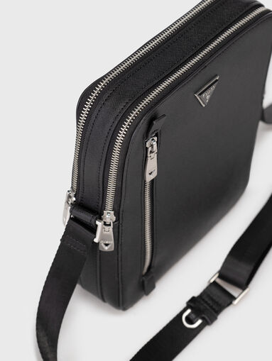  TORINO crossbody bag with front pocket and logo  - 5