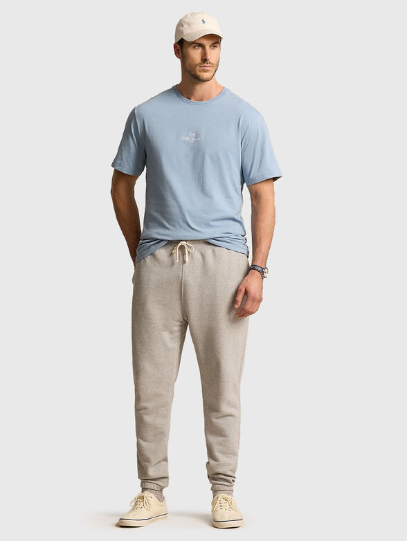 Cotton T-shirt with logo - 2