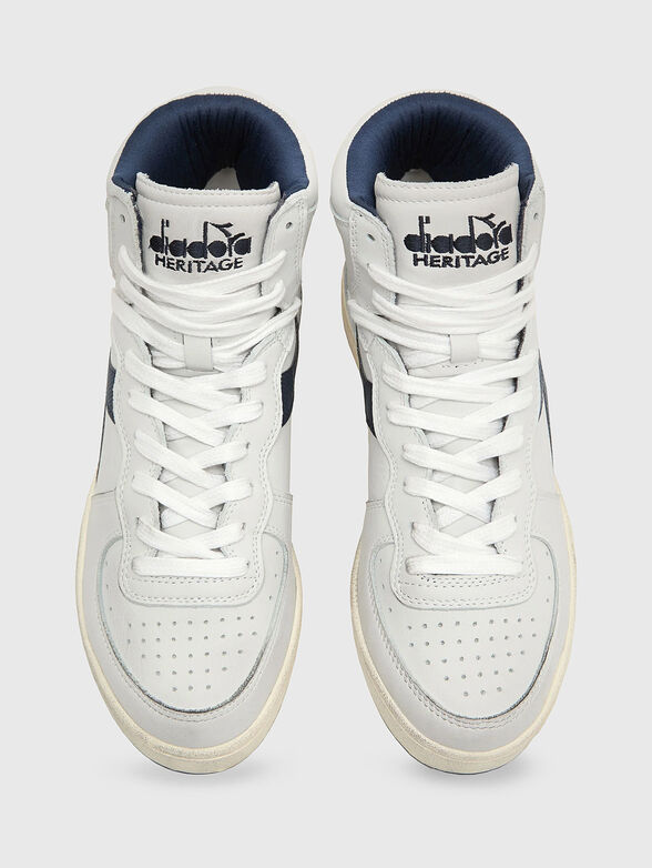 MI BASKET Leather sneakers - 6