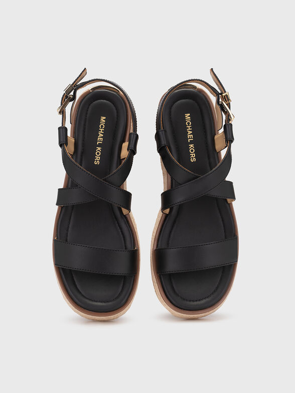 LYNN sandals in leather - 6