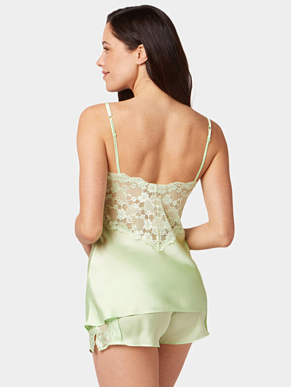 PRIMULA COLOR shorts in mint color - 3