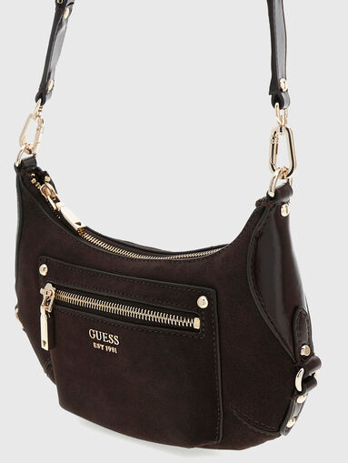MARSHA velvet crossbody bag - 4