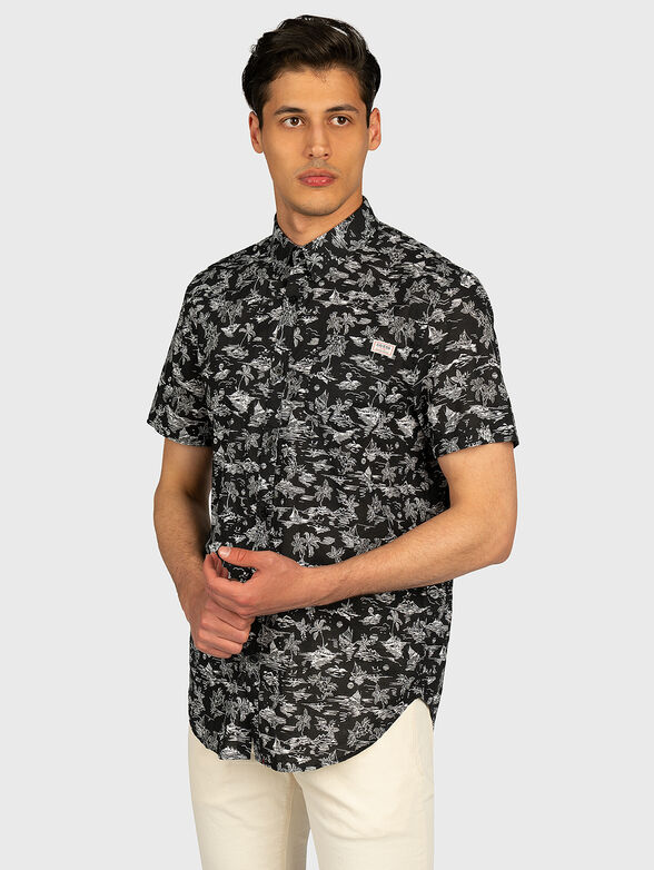 COLLINS Cotton shirt with print - 5