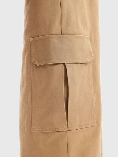 Cargo midi skirt - 4