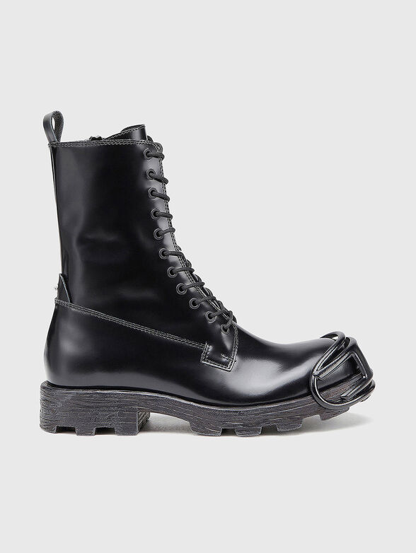 D-HAMMER leather boots - 0