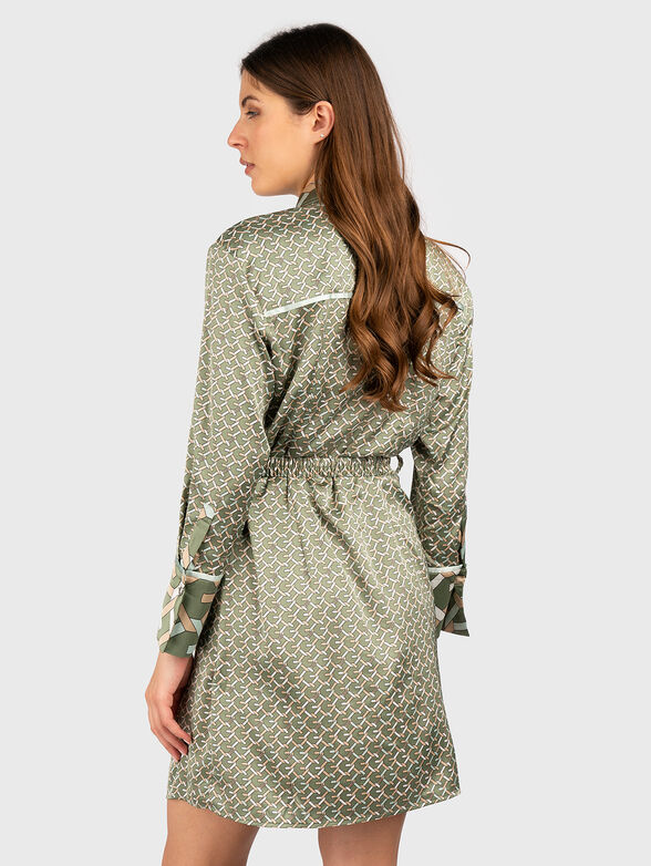 VERONICA mini dress with waist belt - 2