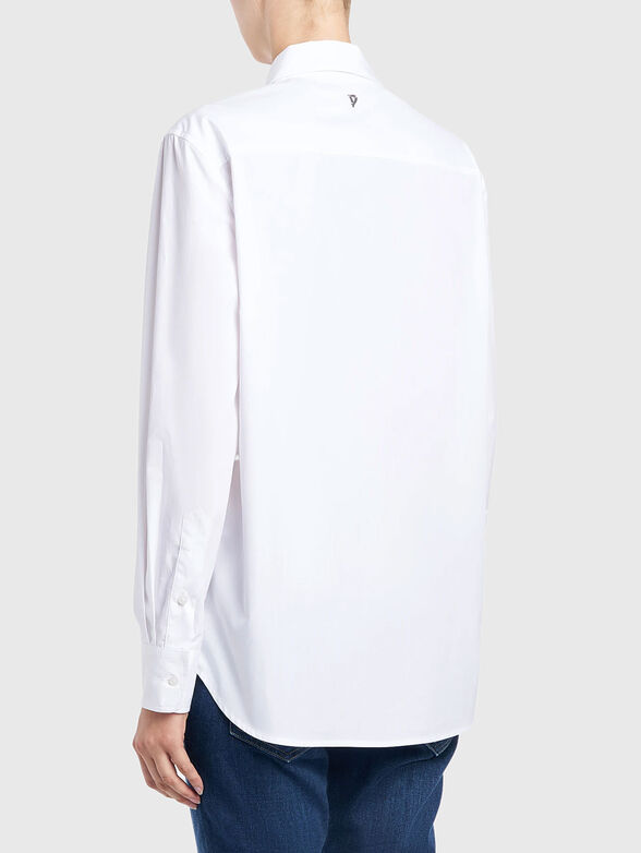 Cotton poplin shirt - 3