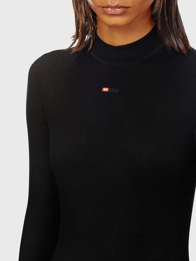 D-MOKKY-LS long sleeve midi dress - 3