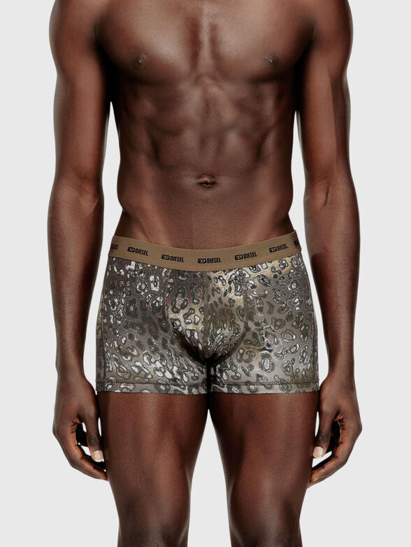 Set of three pairs of boxer shorts with a logo - 2