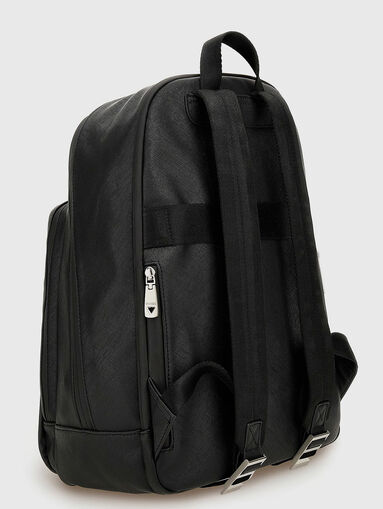MILANO black backpack  - 3