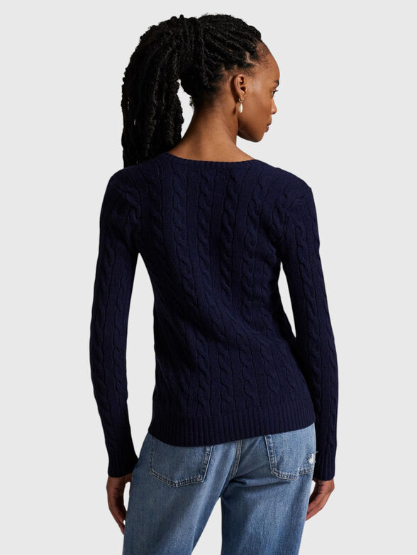 Wool and cashmere sweater - 3