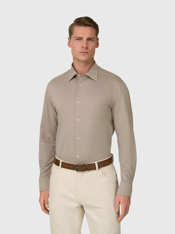 Риза със слим кройка - 1