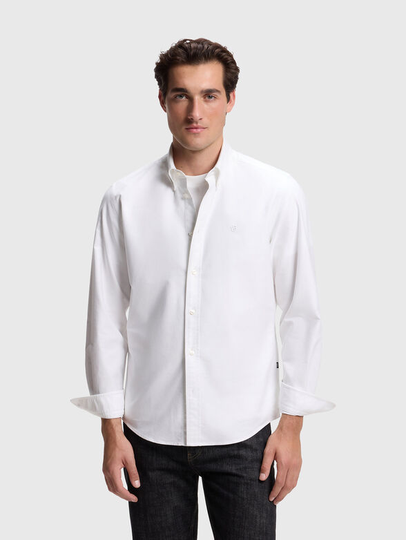 Cotton Oxford shirt - 1