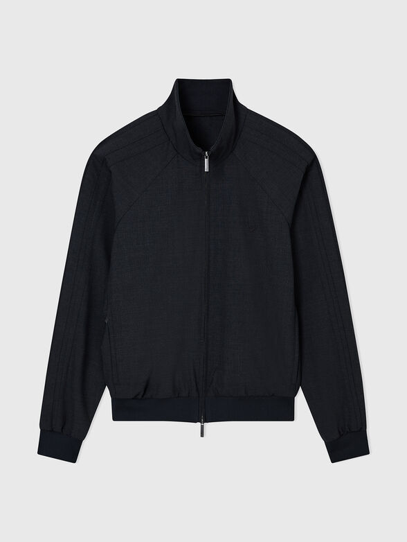 Wool-blend bomber jacket - 1