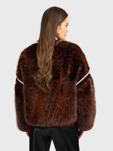 Bomber jacket with contrasting trim - 3