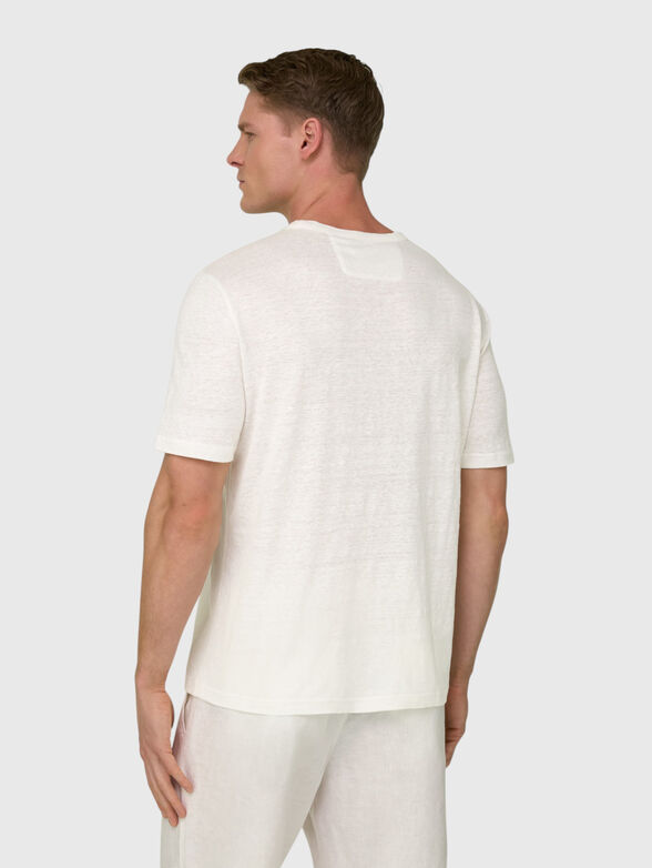SS LINEN STRETCH JERSEY T SHIR - 2
