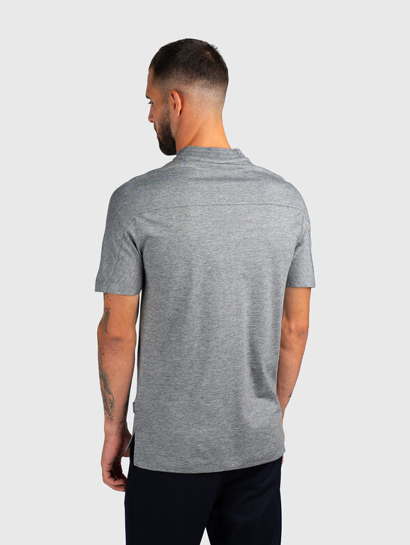 Wool and cotton blend T-shirt - 3