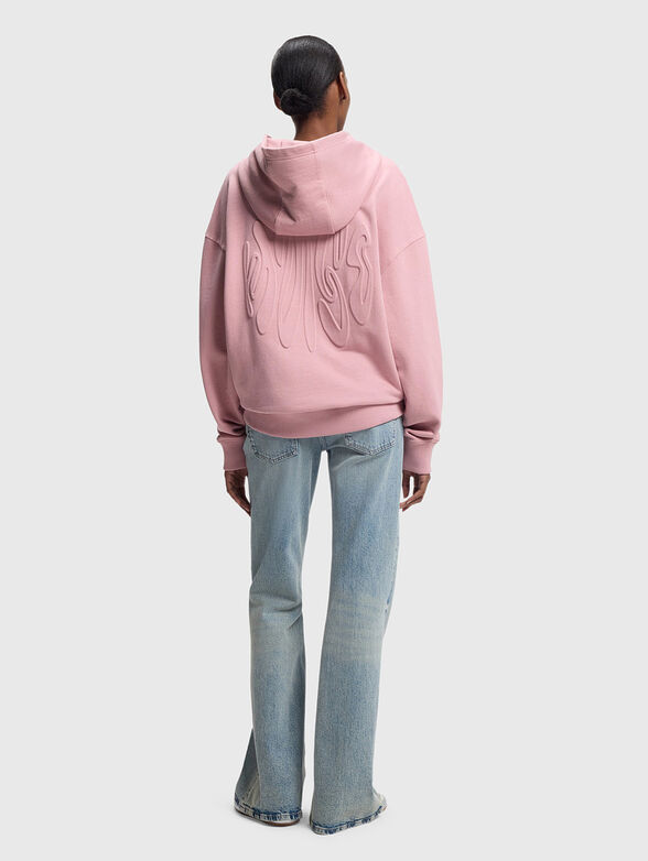 Sweatshirt with embossed logo - 3