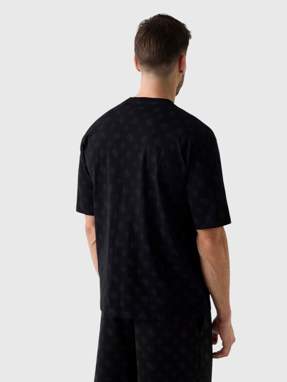 Cotton T-shirt with a round neckline - 3
