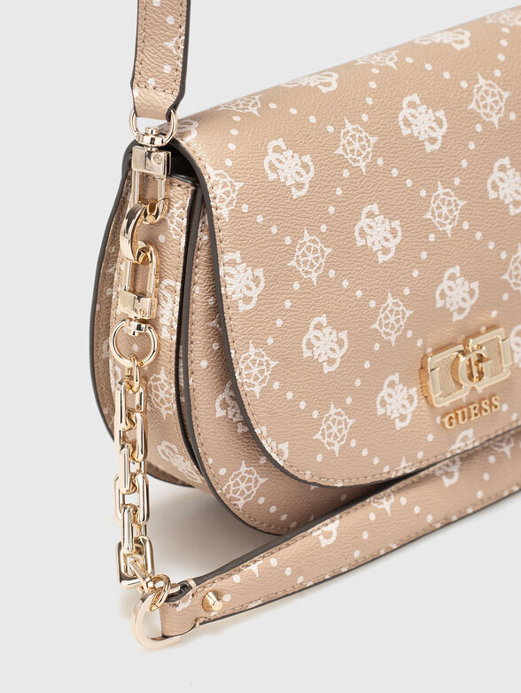 EMELIE bag with monogram logo  - 5