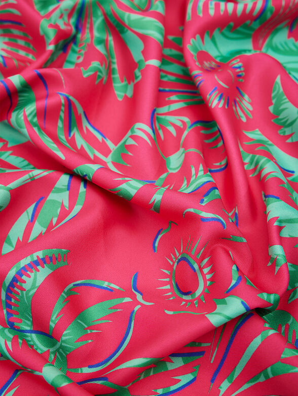 NEON FLOWERS scarf - 4