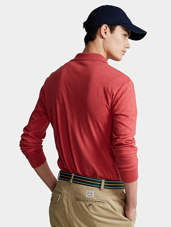 Polo-shirt with long sleeves - 4