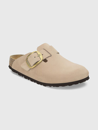 BOSTON suede clog - 3