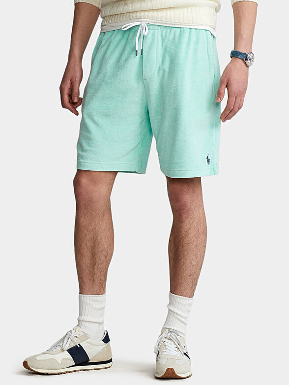 Turquoise shorts - 1